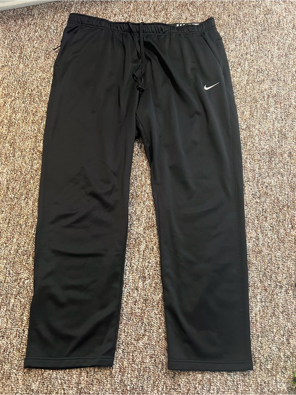 Nike Therma-Fit Men’s Athletic Comfy Black Workout Jogger Pants Size 4XL